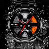 NIBOSI Wheel Rim Mens Watches Top Brand Luxury Sport Car Watch Men Fashion Waterproof Men's Quartz Wristwatch Relogio Masculino
