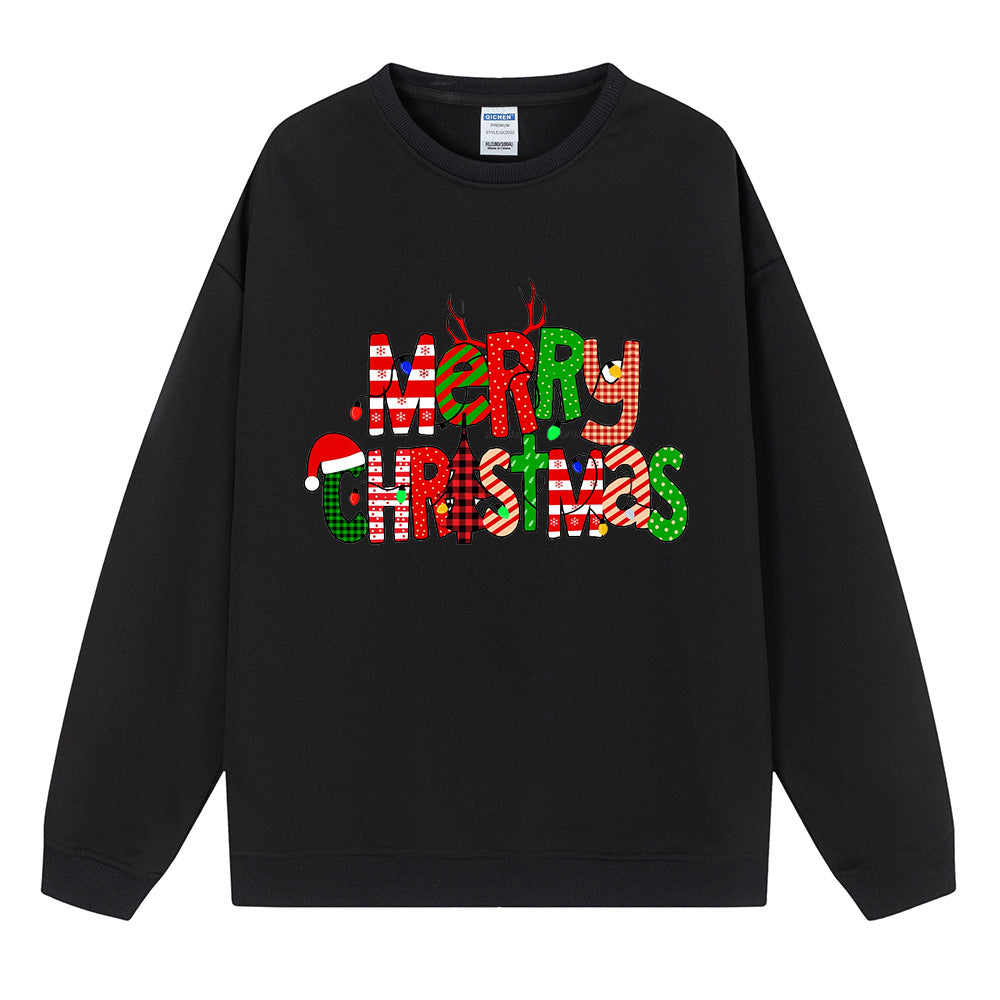 Merry Christmas Happy Christmas hoodie girl