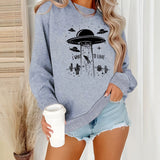Long sleeved fleece hoodie