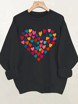 Long sleeved fleece hoodie