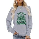 Printed pullover sweatshirt sweatshirt