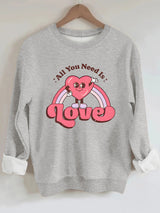 Bottom long sleeved fleece hoodie