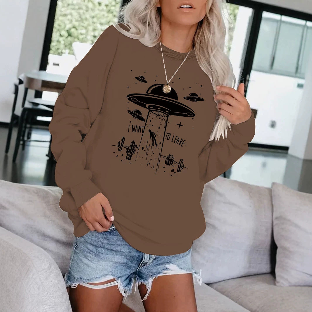 Long sleeved fleece hoodie
