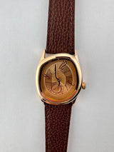 Irregular Twisted Watch Men's and Women's Belts Quartz Watch