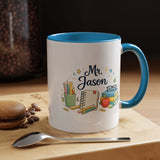 Personalized Teacher Mug, Custom Teacher Name Coffee Mug, Teacher Appreciation Gift, Classroom Teacher Gift, End of Year Present