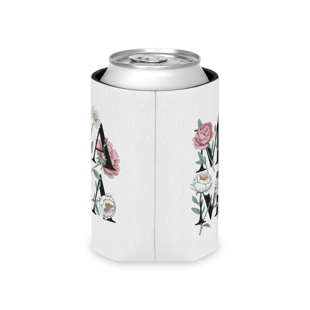 Mama Can Cooler, Floral Wine Can Holder, Mom Drink Sleeve, Mothers Day Gift for Mom, Floral Mama Gift, Cute Drink Holder for Women