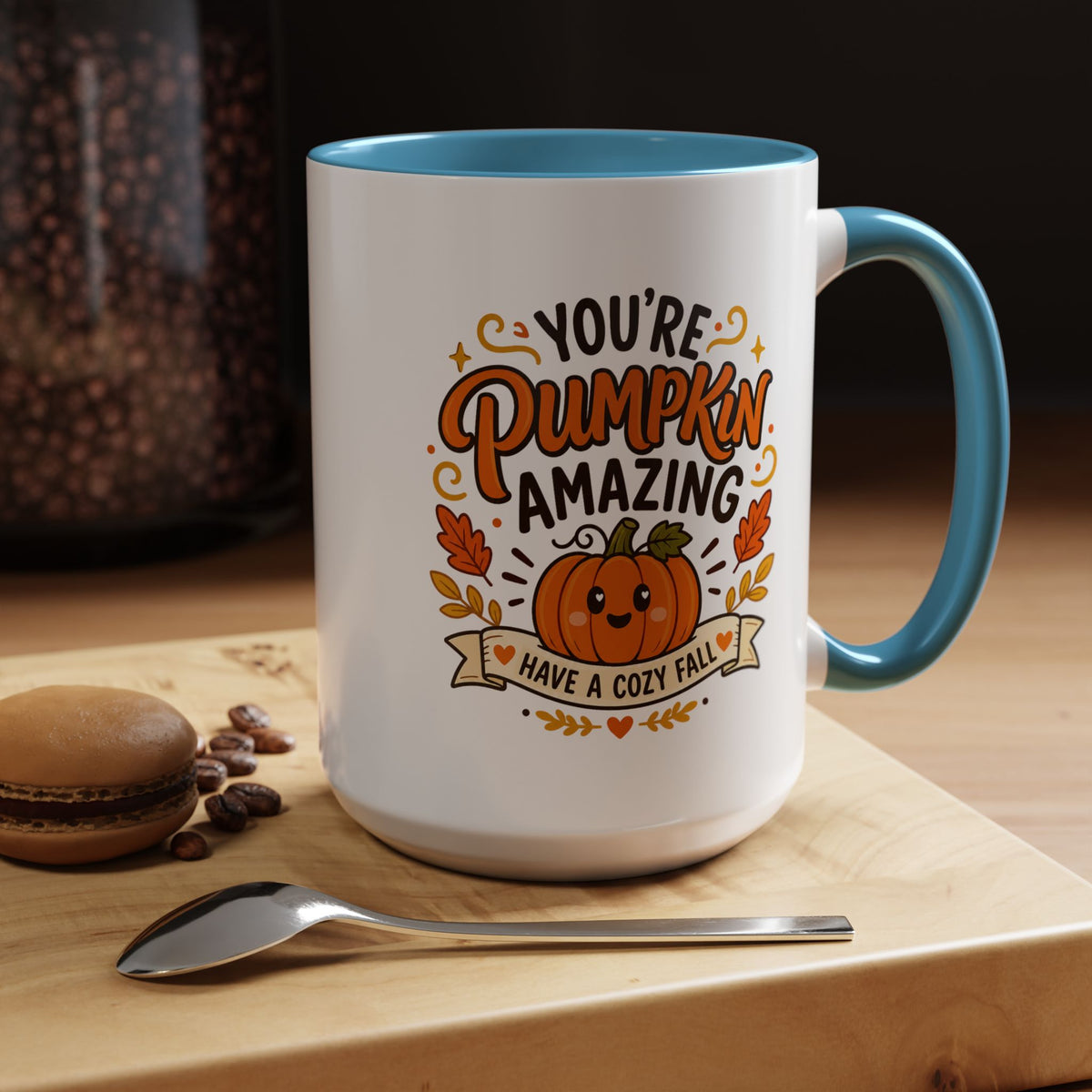 Youre Pumpkin Amazing Mug, Cute Fall Appreciation Coffee Cup, Cozy Autumn Gift for Friend, Teacher, Coworker or Pumpkin Lover