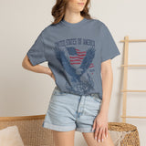 Patriotic Eagle Graphic T Shirt, America 250 Anniversary Tee, Vintage USA Flag Shirt, Fourth of July Americana Shirt for Men Women