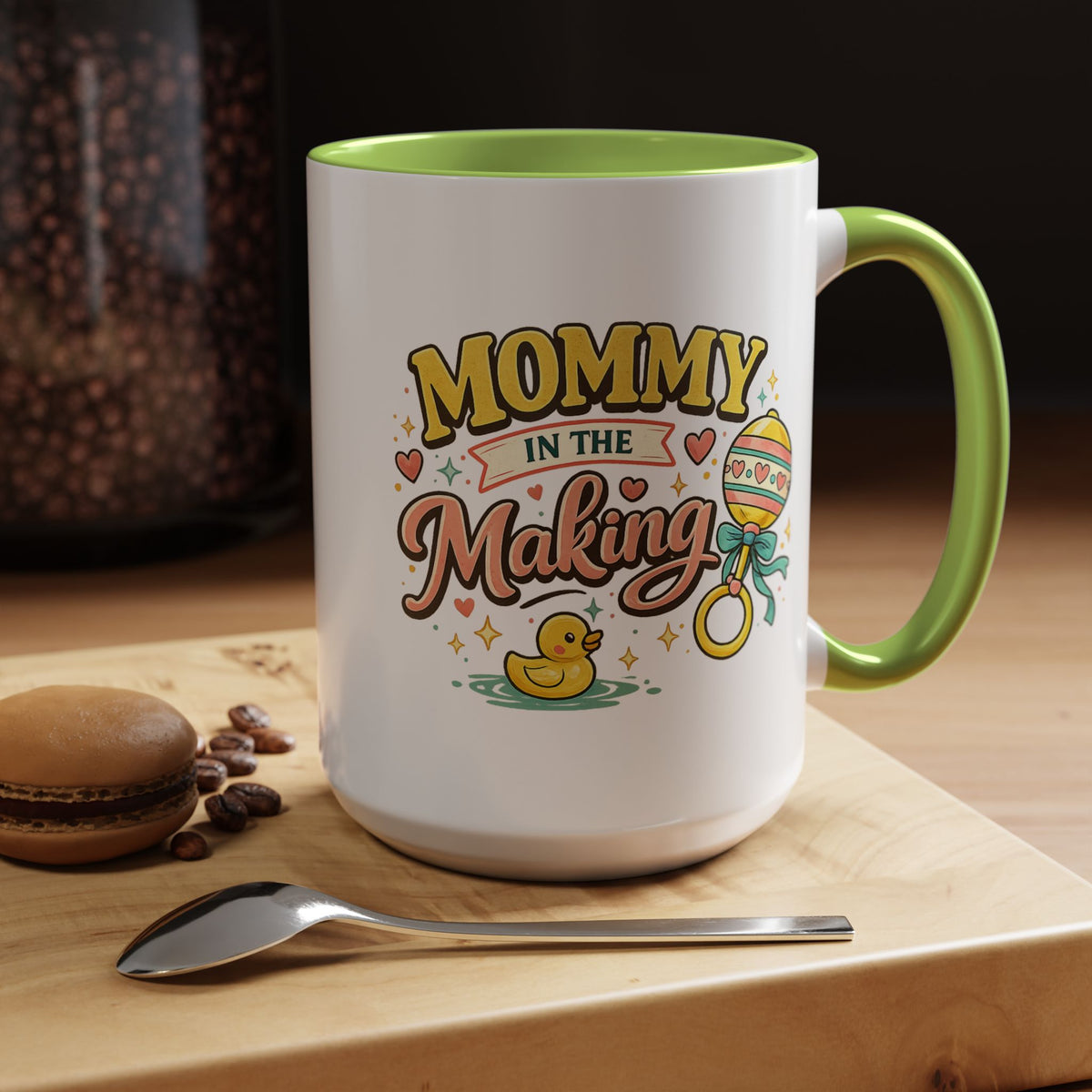 Mommy In The Making Mug, Pregnancy Announcement Coffee Mug, Expecting Mom Gift, First Time Mom Cup, Baby Shower Gift for Mom