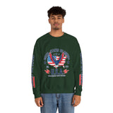 United We Stand Sweatshirt, American Eagle USA Pullover, Patriotic Flag Top, Vintage Americana Clothing, Fourth of July Gift for Women