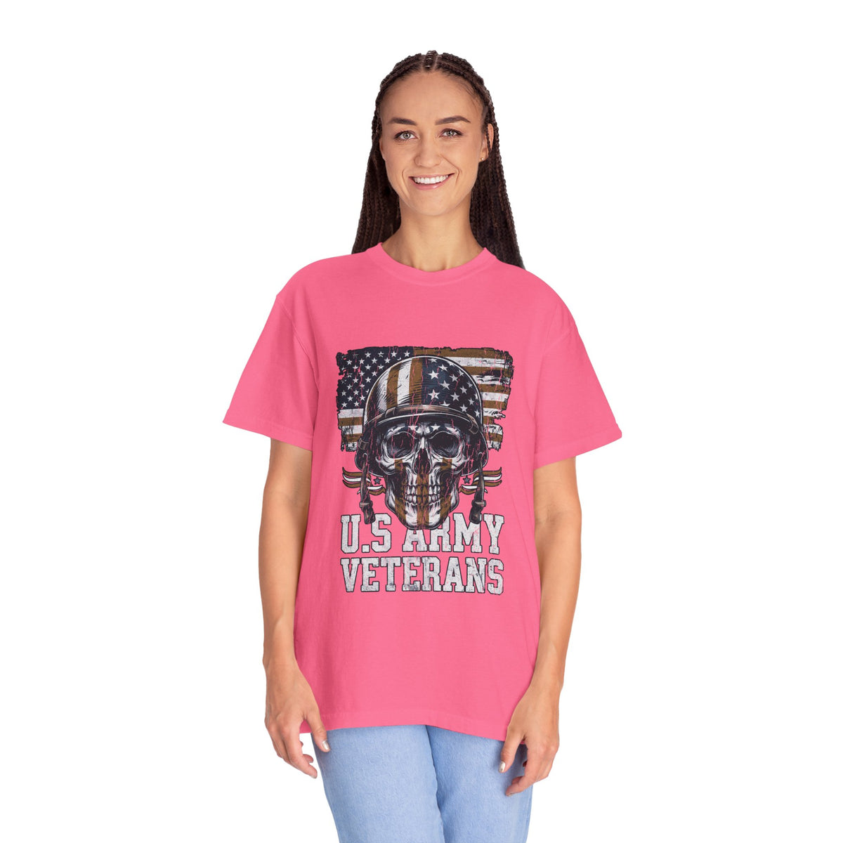 U.S. Army Veterans Shirt, Military Skull T Shirt, Patriotic American Flag Tee, Veteran Gift, Army Veteran Shirt, Veterans Day Gift