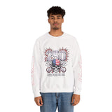 250 Live Free or Die Sweatshirt, Patriotic Skull Crewneck, American Flag Pullover, USA 250th Anniversary Gift, Fourth of July Top