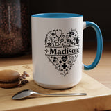 Personalized Nurse Coffee Mug, Custom Nurse Name Gift, RN Appreciation Mug, Nursing Graduation Gift, Healthcare Worker Coffee Cup