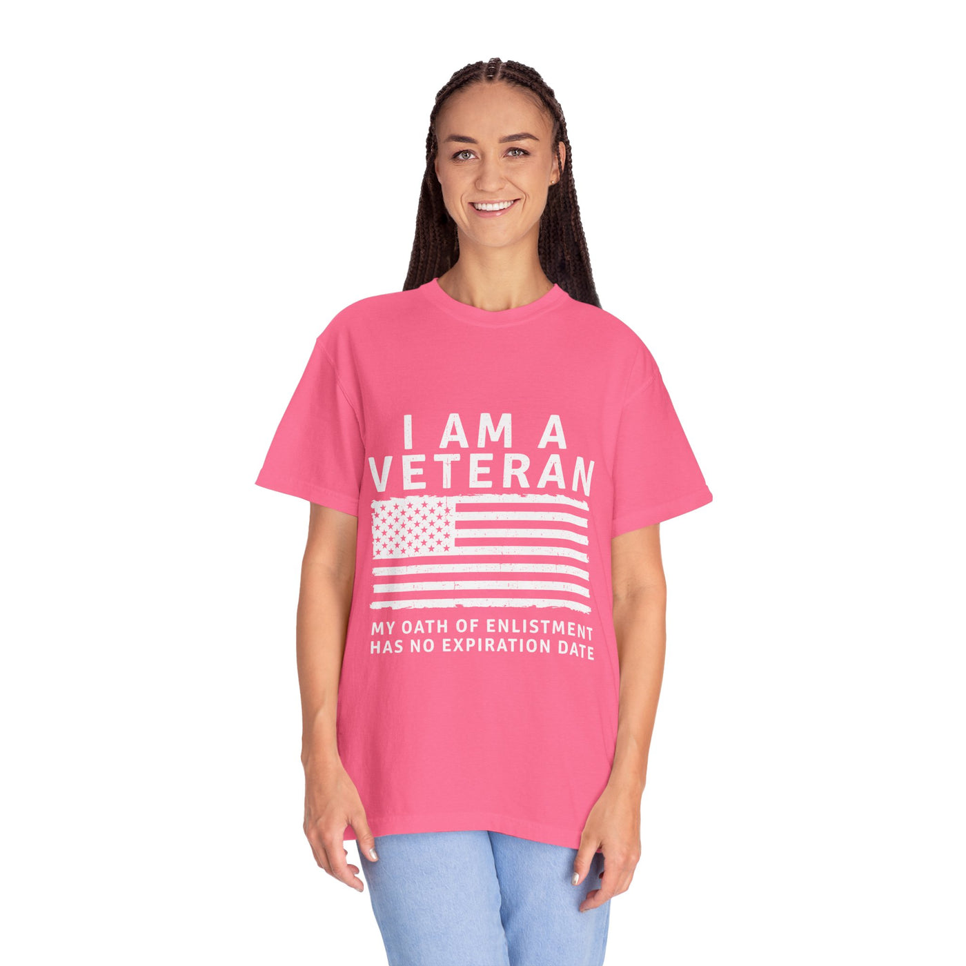 I Am a Veteran Shirt, My Oath Has No Expiration Date T-Shirt, Patriotic Military Gift, Veterans Day Tee for Retired Service Member