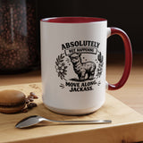 Funny Alpaca Coffee Mug, No Drama Llama Mug, Alpaca Lover Gift, Cute Sarcastic Animal Mug, Funny Coworker Coffee Cup