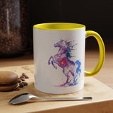 Galaxy Horse Mug, Cosmic Horse Coffee Mug, Horse Lover Gift, Celestial Horse Cup, Equestrian Mug, Fantasy Horse Art, Horse Mom Gift