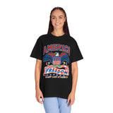 American Eagle Shirt, Patriotic USA Graphic Tee, Vintage Americana T Shirt, Fourth of July Outfit, American Pride Gift for Men and Women