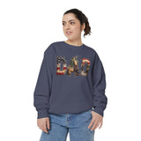 American Flag Dad Sweatshirt, Patriotic DAD Crewneck, USA Dad Sweatshirt, Father’s Day Gift for Dad, Fourth of July Apparel