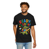 Ready to Learn Alligator T-Shirt, Colorful Back to School Tee, Cute Student Gift, Preschool Teacher Outfit, Classroom Graphic Shirt