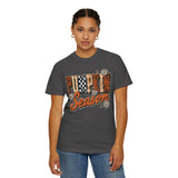 Pumpkin Season Shirt, Retro Leopard Checker Fall Graphic Tee, Cute Autumn Gift for Women, Cozy Thanksgiving October Outfit for Her