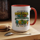 Personalized Pickleball Friends Mug, Custom Pickleball Team Coffee Mug with Names, Funny Pickleball Gift for Teammates and Best Friends