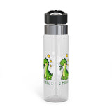 Personalized Dinosaur Water Bottle for Kids, Cute Dino Bottle for Boys, School Sports Bottle, Dinosaur Gift, Birthday Gift for Children