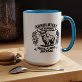 Funny Alpaca Coffee Mug, No Drama Llama Mug, Alpaca Lover Gift, Cute Sarcastic Animal Mug, Funny Coworker Coffee Cup