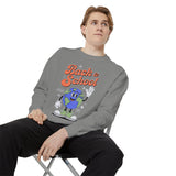 Back to School Earth Sweatshirt, Retro Globe Graphic Pullover, Teacher First Day Outfit, Student Gift, Classroom Crewneck, Educator Gift