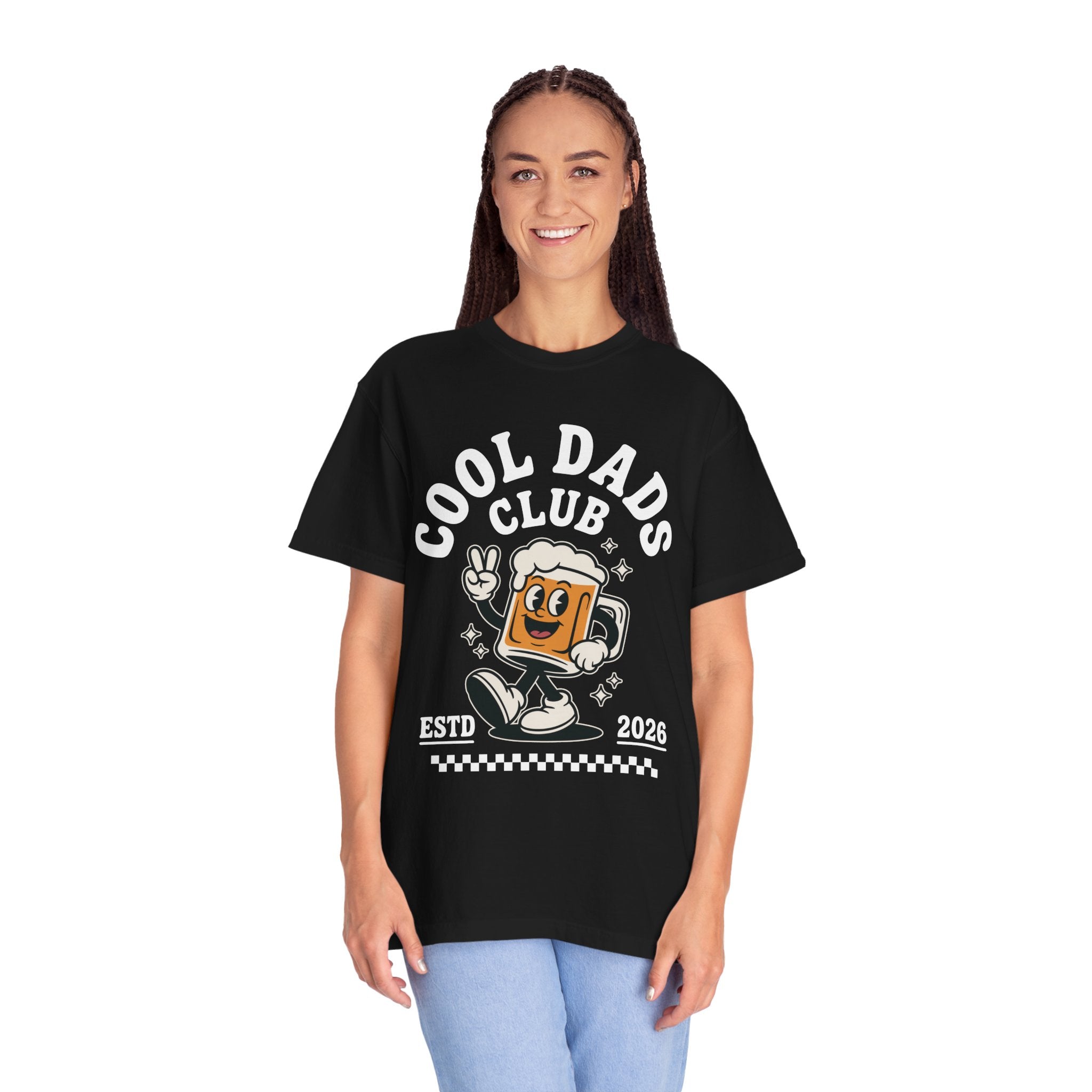 Funny New Dad Comfort Colors Shirt, Cool Dads Club Est 2026 Tee, First Time Dad Gift, Pregnancy Announcement Shirt for Fathers