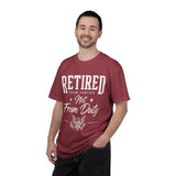 Retired From Service Not From Duty Shirt, Military Retirement T-Shirt, Veteran Gift for Men or Women, Patriotic Eagle Veterans Day Tee