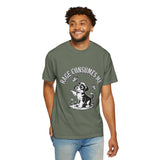 Funny Dog Lover Comfort Shirt, Rage Consumes Me Puppy Graphic Tee, Cute Sarcastic Dog Tshirt for Pet Owners and Introverts
