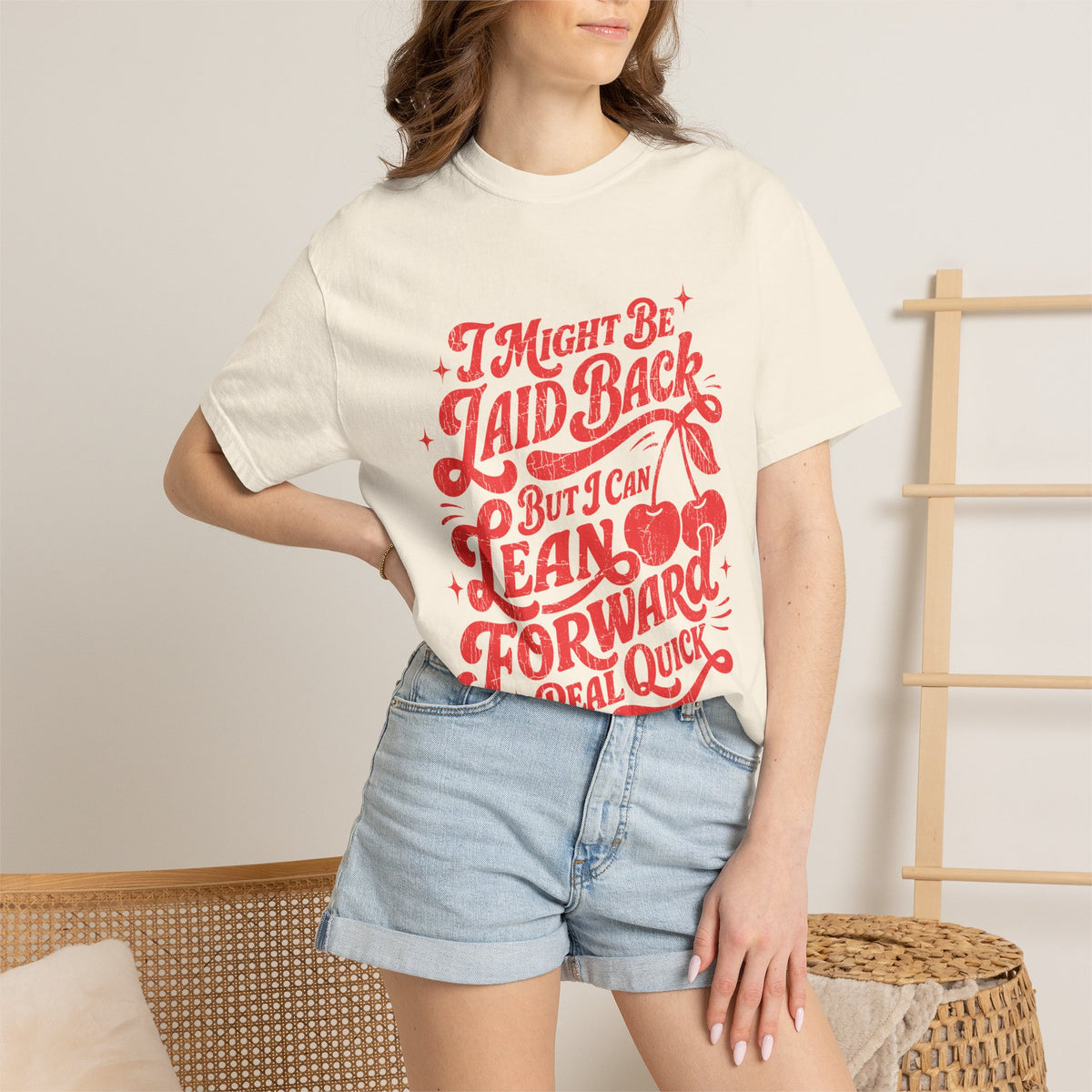 Funny Cherry Comfort Shirt, Sarcastic Quote Graphic Tee, Retro Humor Tshirt, Sassy Cherry Lover Shirt for Women