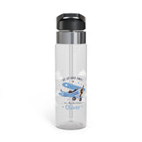 Personalized Airplane Kids Water Bottle, Pilot Birthday Gift for Boys, Aviation Theme Bottle, Travel Party Favor, School Hydration Gift