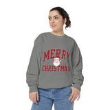 Merry Christmas Santa Sweatshirt, Vintage Holiday Crewneck, Festive Christmas Party Pullover, Retro Santa Claus Gift for Family Photos
