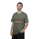 Overthinking University T-Shirt, Funny Anxiety Graphic Tee, Chronic Thinker Gift, College Student Shirt, Sarcastic College Campus Outfit