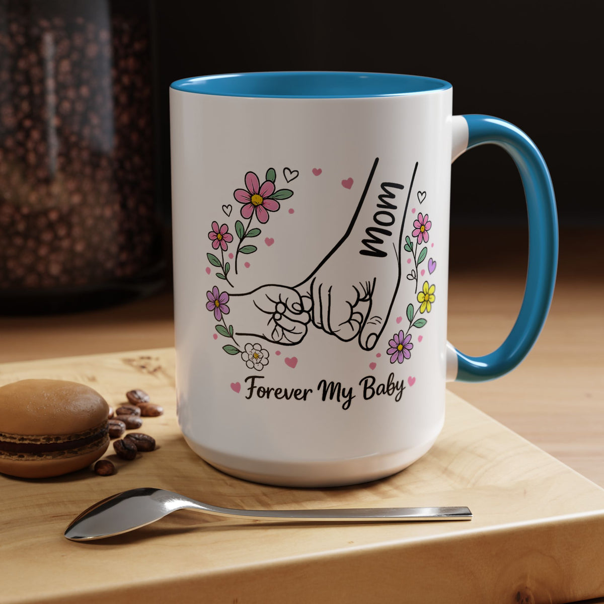 Forever My Baby Mug, Mother Daughter Gift, Son Gift From Mom, Pinky Promise Coffee Mug, Family Love Cup, Sentimental Gift