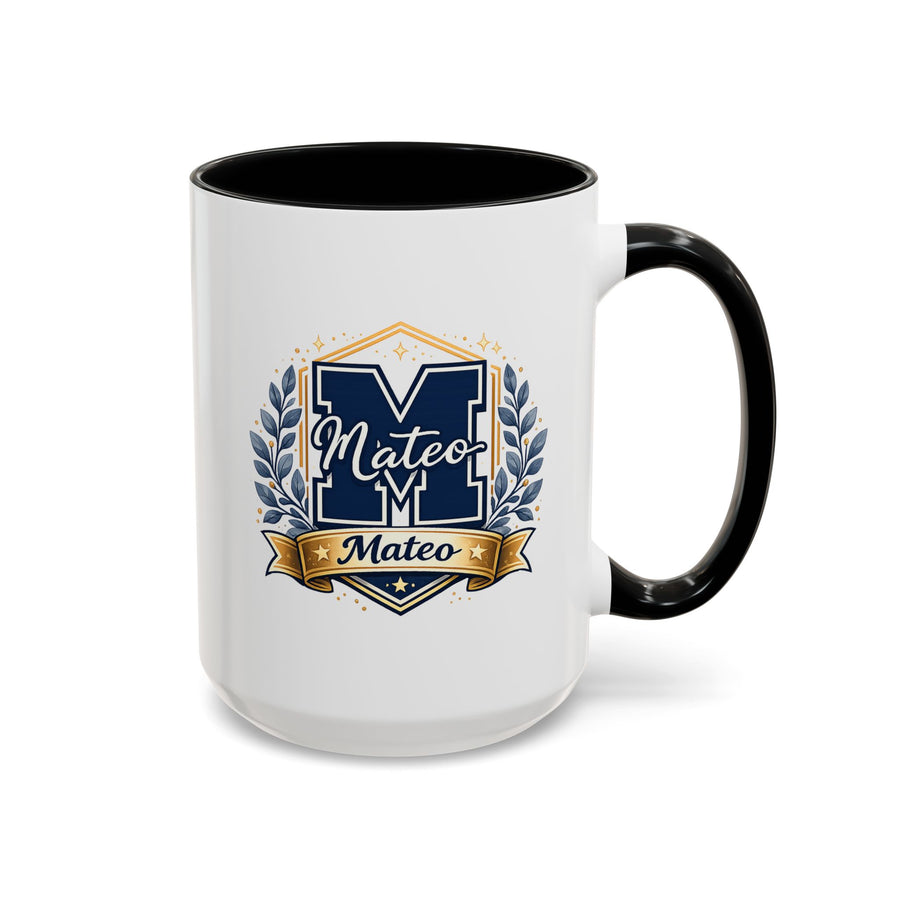 Personalized Initial Name Mug, Custom Monogram Coffee Mug for Men and Boys, Letter Mug with Name, Birthday Gift for Son, Unique Custom Cup