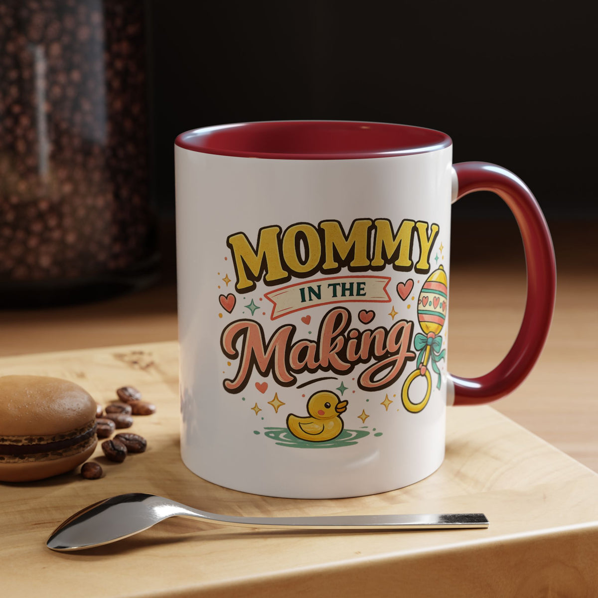 Mommy In The Making Mug, Pregnancy Announcement Coffee Mug, Expecting Mom Gift, First Time Mom Cup, Baby Shower Gift for Mom