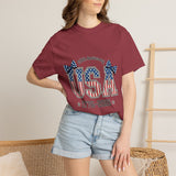 USA 250th Anniversary Comfort Colors Shirt, Patriotic Coquette Bow Tee, America 1776 2026 Graphic Shirt, Fourth of July Gift