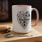 Personalized Nurse Coffee Mug, Custom Nurse Name Gift, RN Appreciation Mug, Nursing Graduation Gift, Healthcare Worker Coffee Cup