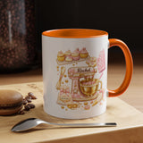 Baker Coffee Mug, Baking Lover Gift, Cute Baking Tools Mug, Pastry Chef Coffee Cup, Gift for Bakers, Kitchen Hobby Mug