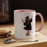 College Graduation Mug for Her, Female Graduate Coffee Cup, Congratulations Gift for Daughter, Sister or Best Friend, Senior Keepsake
