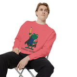 Academically Unstoppable Frog Sweatshirt, Funny Teacher Shirt, Book Lover Gift for Educator, Back to School Outfit, Classroom Crewneck
