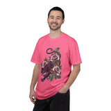 Traditional Panther Graphic Shirt, Floral Tattoo T-Shirt for Men and Women, Old School Big Cat Tee, Alternative Art Gift for Tattoo Fans