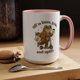 School Counselor Coffee Mug, Frog Counselor Gift, Mental Health Professional Mug, Therapist Gift, Counselor Appreciation Cup