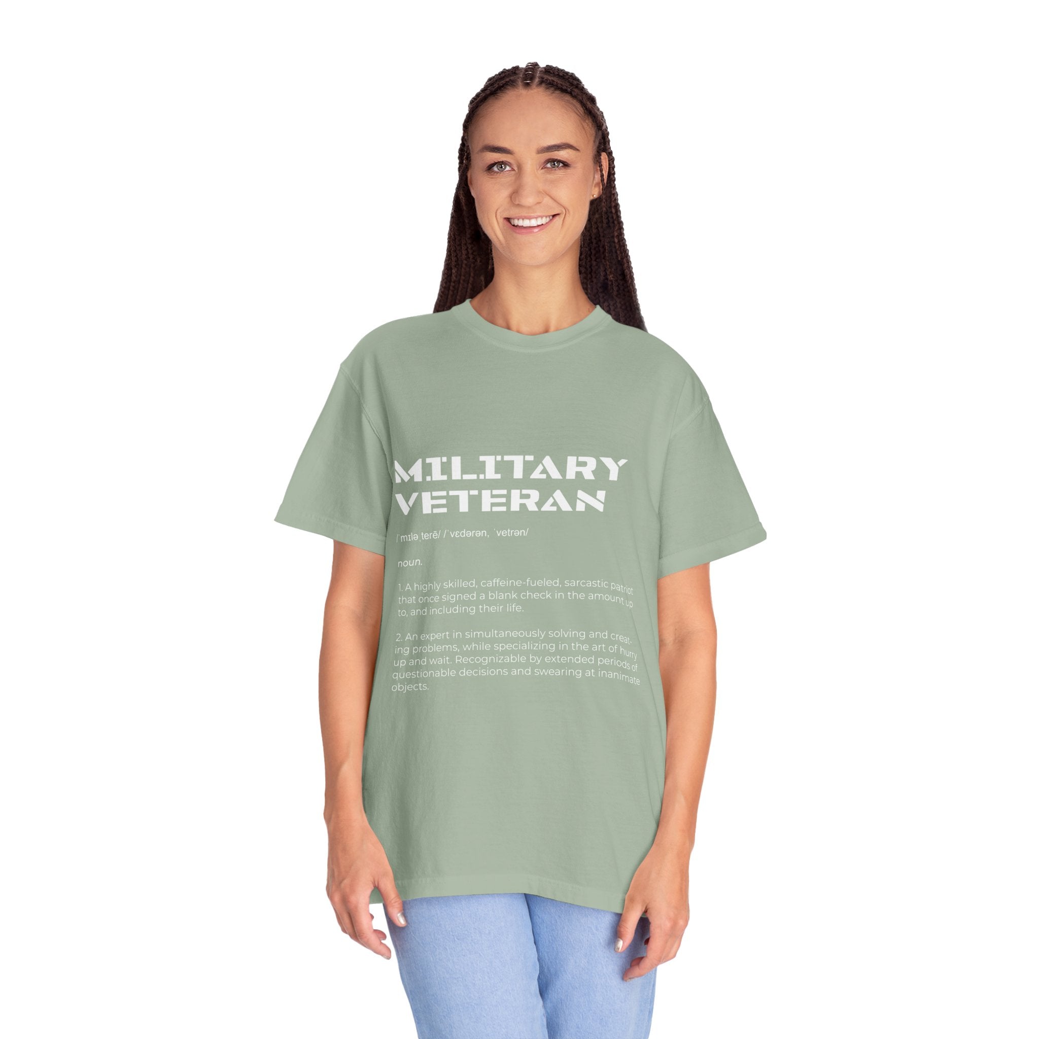 Military Veteran Definition Shirt, Funny Veteran T-Shirt, Sarcastic Armed Forces Gift, Retirement Tee for Soldier, Proud Service Member Top