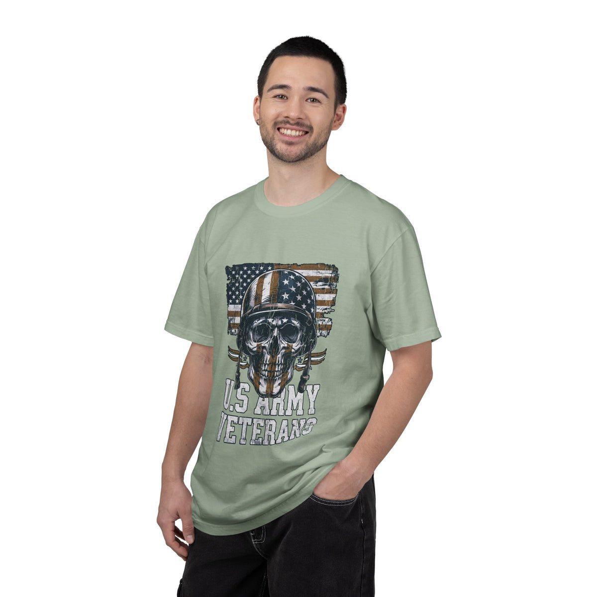 U.S. Army Veterans Shirt, Military Skull T Shirt, Patriotic American Flag Tee, Veteran Gift, Army Veteran Shirt, Veterans Day Gift