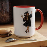 College Graduation Mug for Her, Female Graduate Coffee Cup, Congratulations Gift for Daughter, Sister or Best Friend, Senior Keepsake