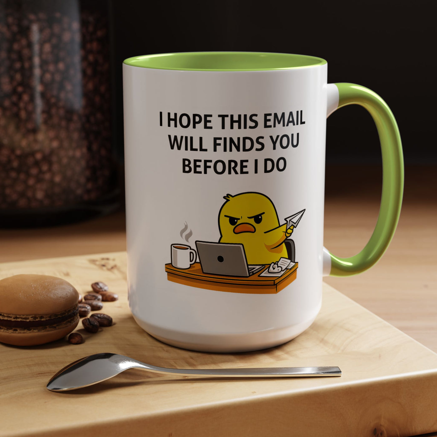 Office Worker Coffee Mug Coworker Gift Desk Job Cup Funny Email Lover Tea Mug For Boss