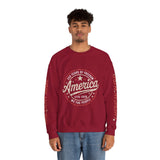 America 250 Sweatshirt, We The People Pullover, 1776 2026 USA Anniversary Top, Patriotic American Heritage Gift, Vintage Americana